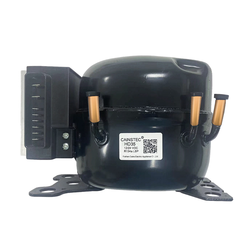 12V/24V DC Compressor Car Refrigerator Compressor Including Frequency Conversion Controller HD35